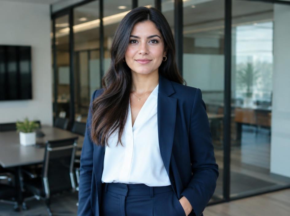 Profesional en su oficina